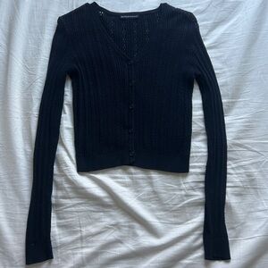 Brandy Melville Navy Blue Sweater